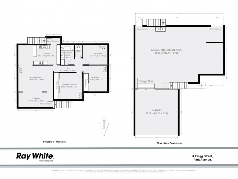 3 Twigg Street, Park Avenue QLD 4701 Floorplan