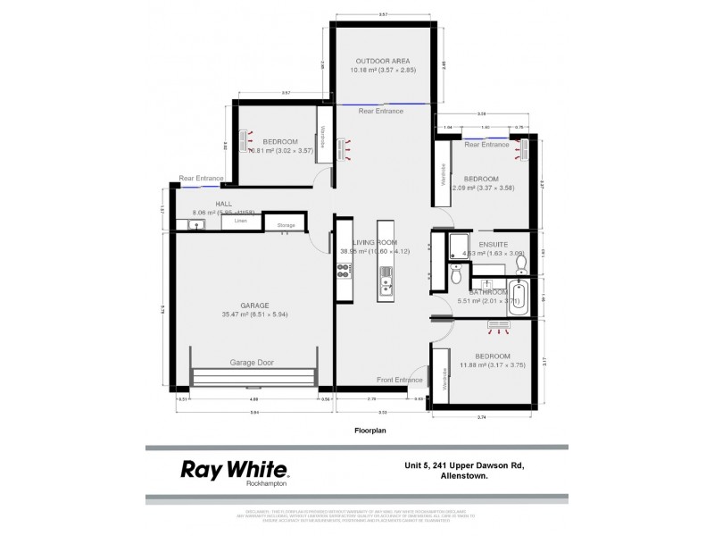 5/241 Upper Dawson Road, Allenstown QLD 4700 Floorplan