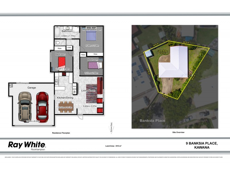 9 Banksia Place, Kawana QLD 4701 Floorplan