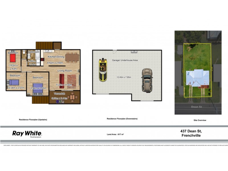 437 Dean Street, Frenchville QLD 4701 Floorplan