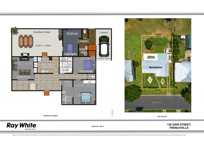 138 Gair Street, Frenchville QLD 4701 Floorplan