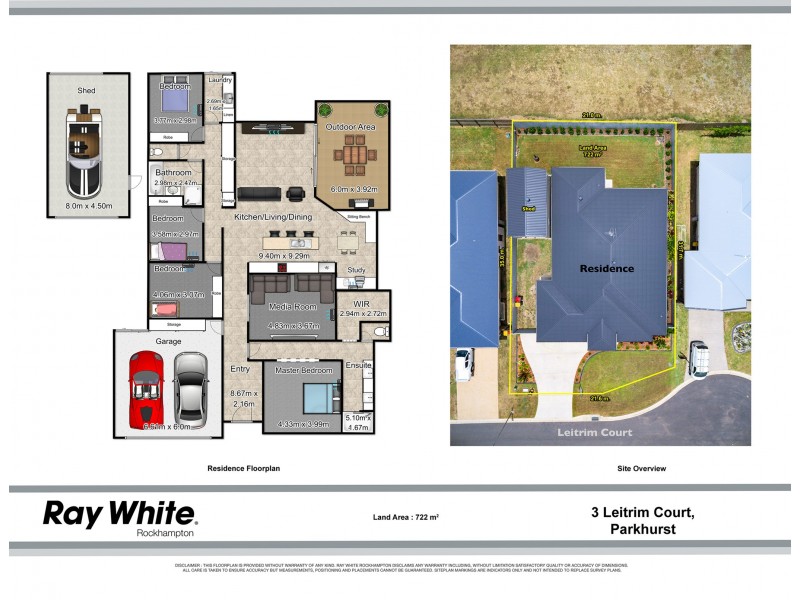 3 Leitrim Court, Parkhurst QLD 4702 Floorplan