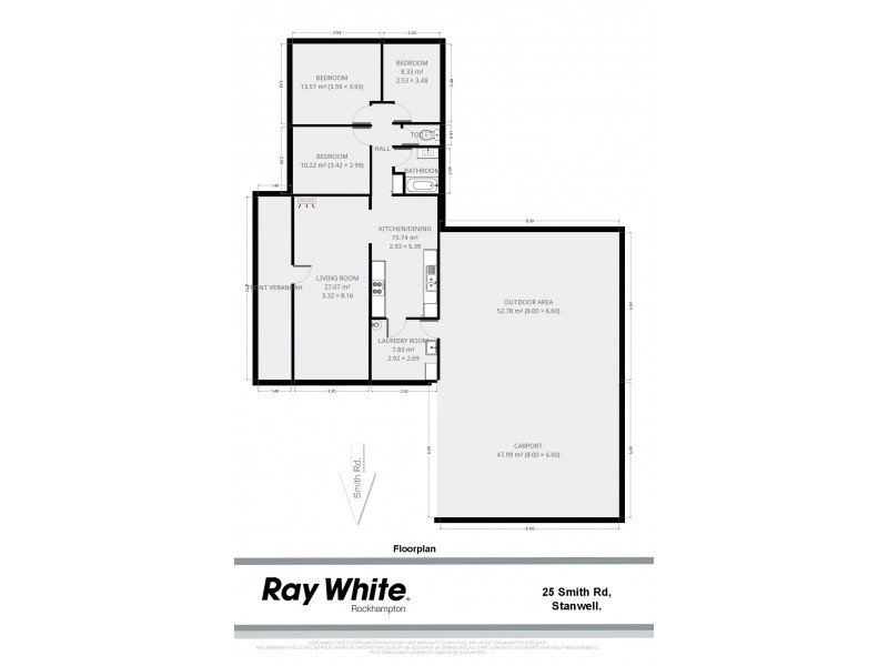 45 Smith Road, Stanwell QLD 4702 Floorplan