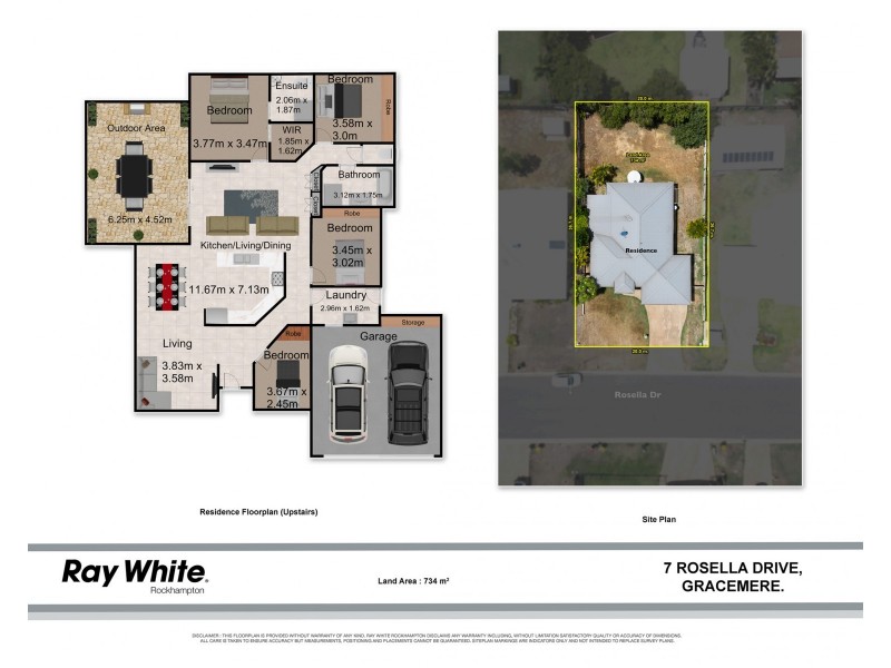 7 Rosella Drive, Gracemere QLD 4702 Floorplan