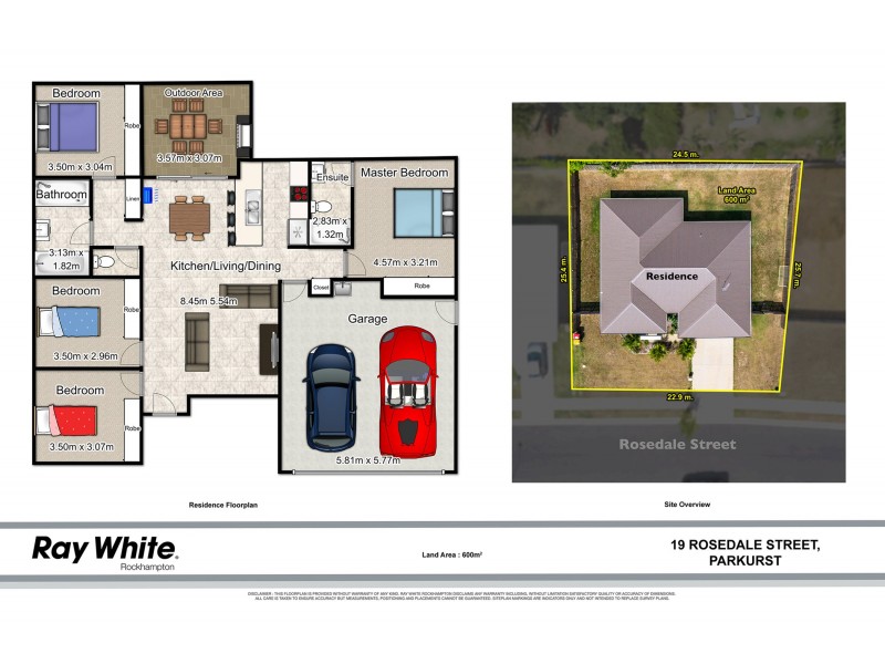 19 Rosedale Street, Parkhurst QLD 4702 Floorplan