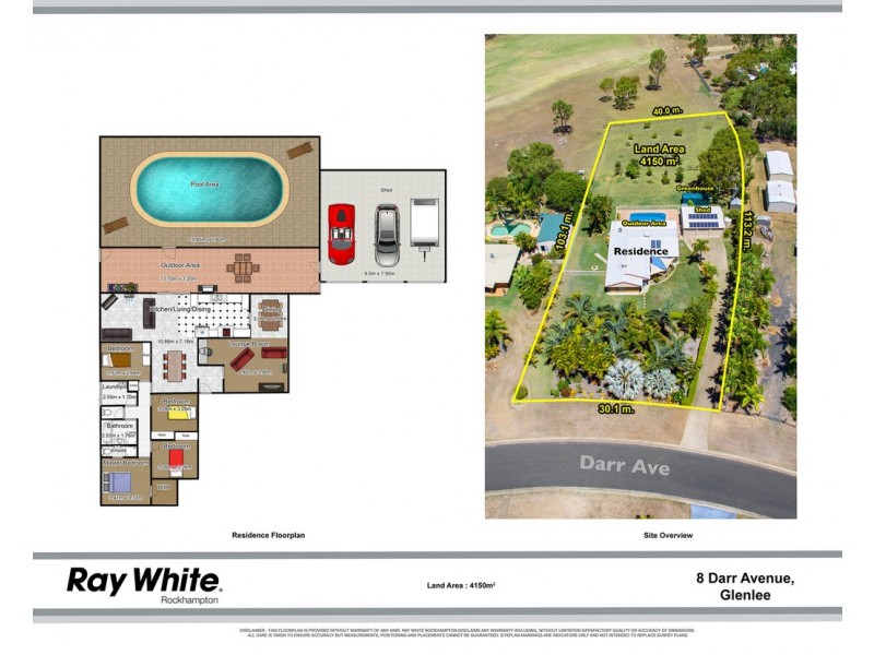 8 Darr Avenue, Glenlee QLD 4711 Floorplan