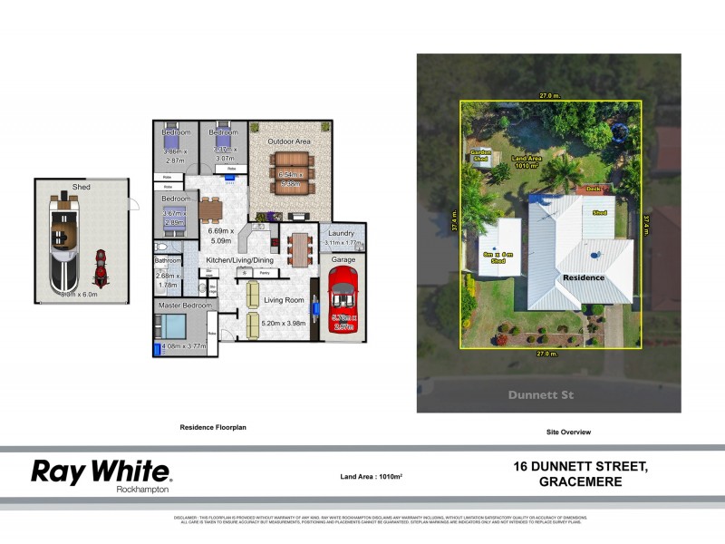 16 Dunnett Street, Gracemere QLD 4702 Floorplan