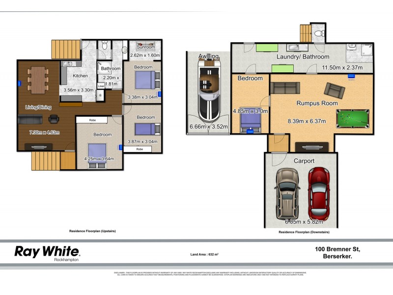 100 Bremner Street, Berserker QLD 4701 Floorplan