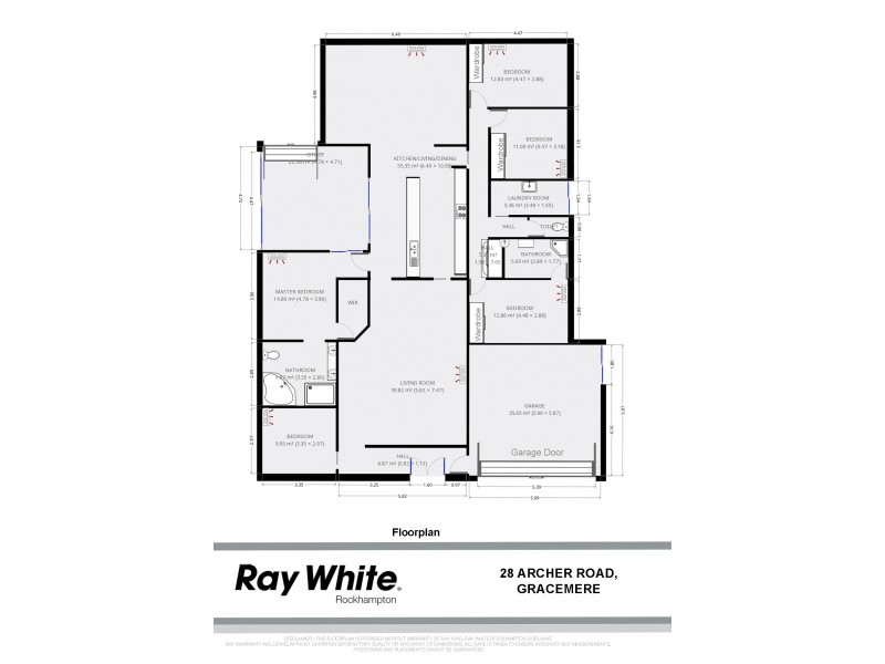 28 Archer Road, Gracemere QLD 4702 Floorplan