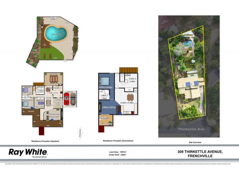 309 Thirkettle Avenue, Frenchville QLD 4701 Floorplan