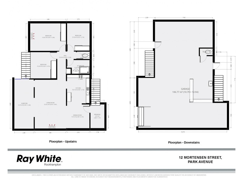 12 Mortensen Street, Park Avenue QLD 4701 Floorplan