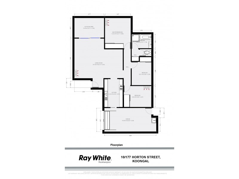 10/177 Horton Street, Koongal QLD 4701 Floorplan
