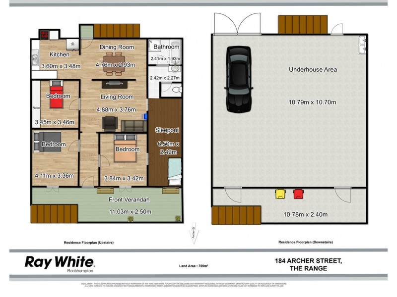 184 Archer Street, The Range QLD 4700 Floorplan