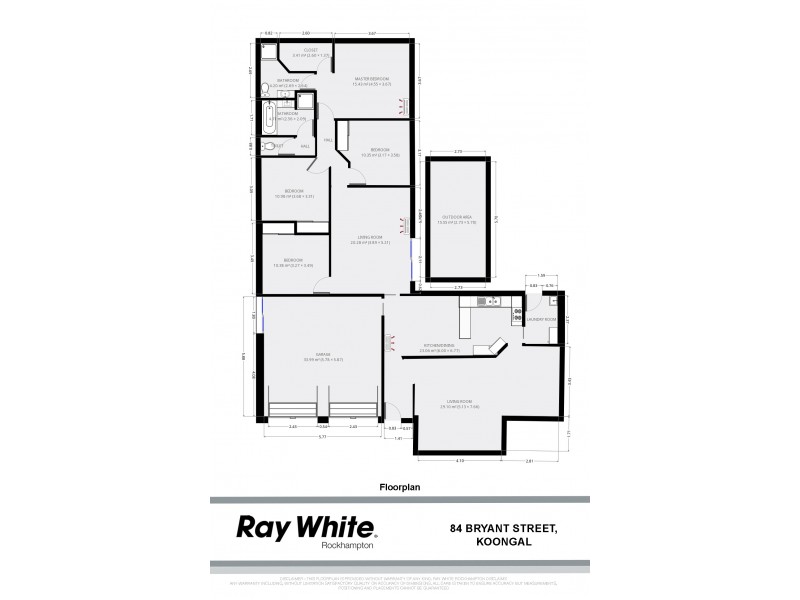 84 Bryant Street, Koongal QLD 4701 Floorplan