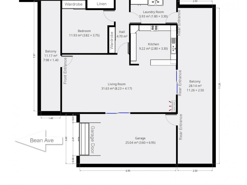 4 Bean Avenue, Parkhurst QLD 4702 Floorplan