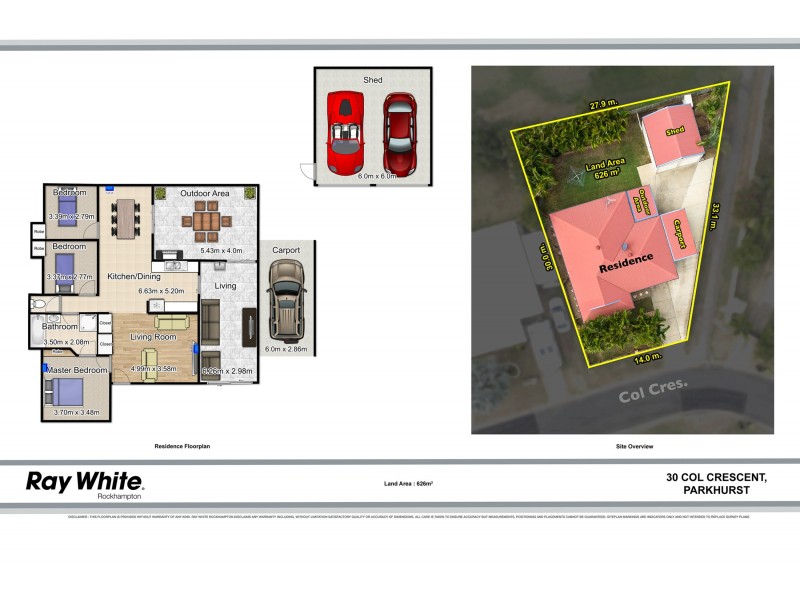 30 Col Crescent, Parkhurst QLD 4702 Floorplan