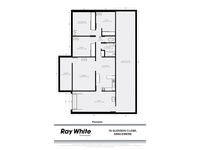 16 Gleeson Close, Gracemere QLD 4702 Floorplan