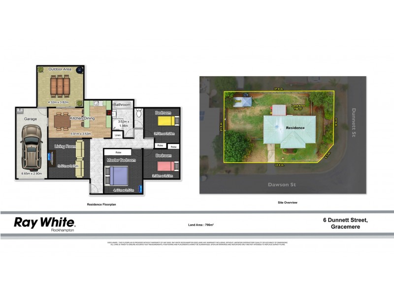 26 Dunnett Street, Gracemere QLD 4702 Floorplan