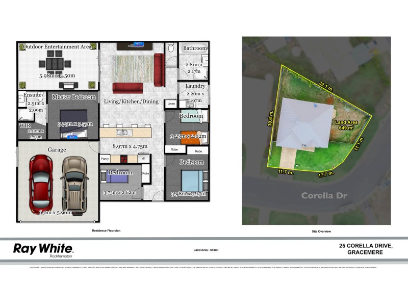 25 Corella Drive, Gracemere QLD 4702 Floorplan