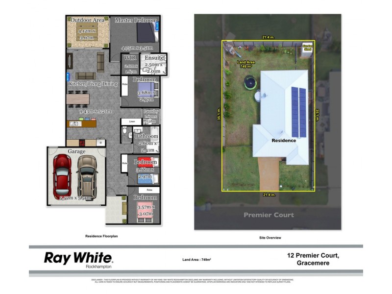 12 Premier Court, Gracemere QLD 4702 Floorplan
