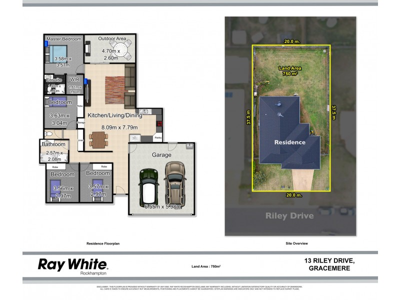 13 Riley Drive, Gracemere QLD 4702 Floorplan
