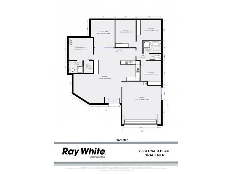 29 Seonaid Place, Gracemere QLD 4702 Floorplan