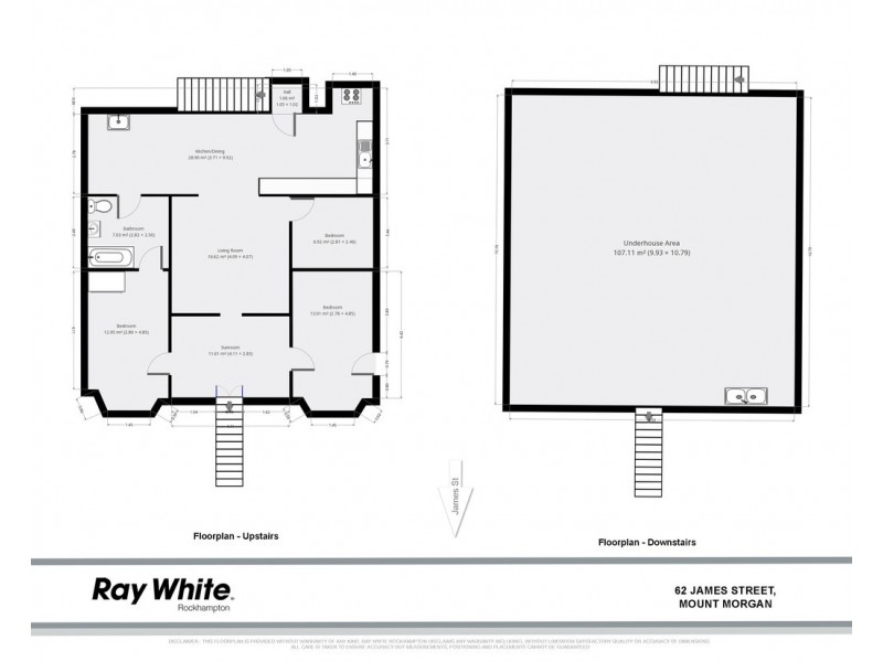 62 James Street, Mount Morgan QLD 4714 Floorplan