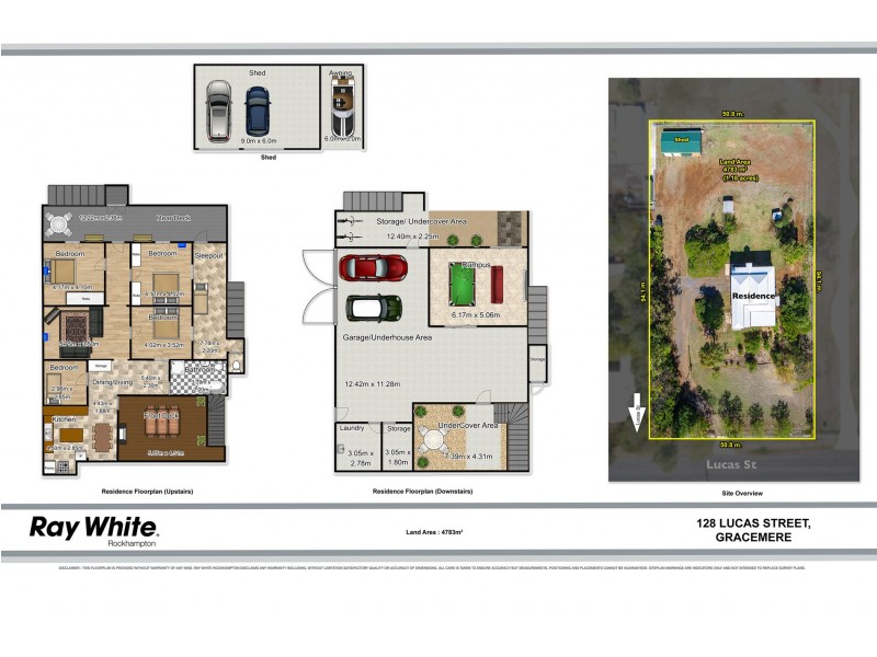 128 Lucas Street, Gracemere QLD 4702 Floorplan