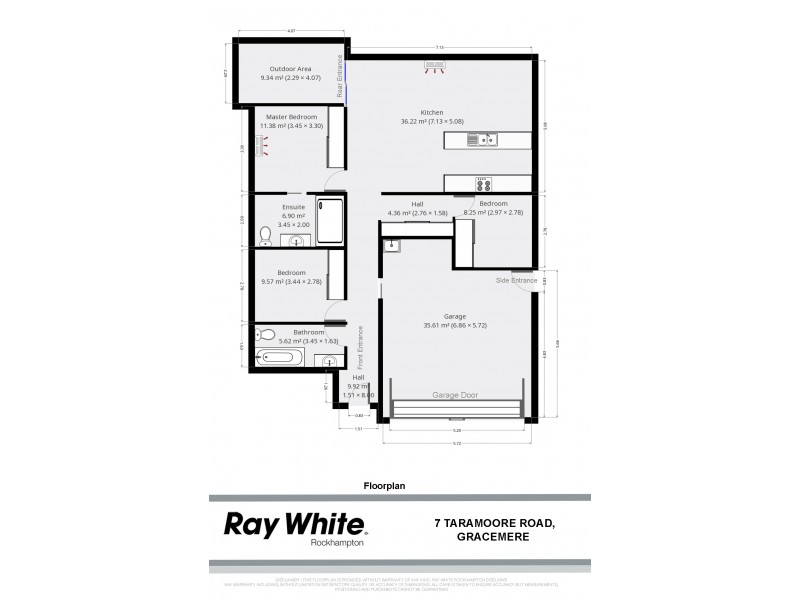 7 Taramoore Road, Gracemere QLD 4702 Floorplan