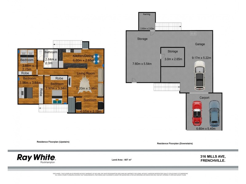316 Mills Avenue, Frenchville QLD 4701 Floorplan