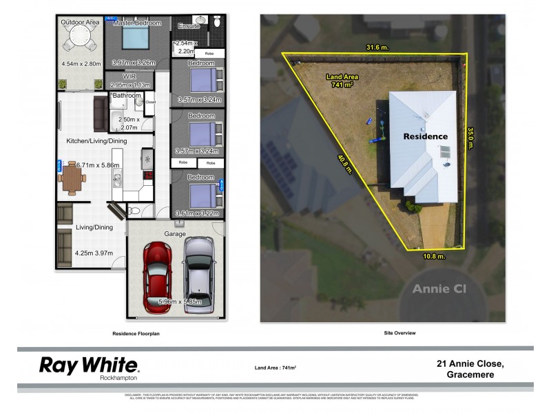 21 Annie Close, Gracemere QLD 4702 Floorplan