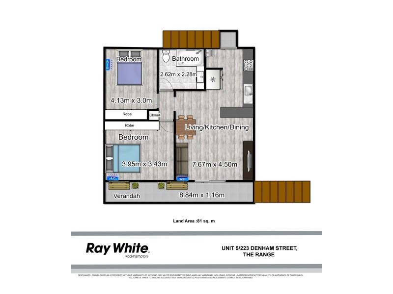 5/223 Denham Street, The Range QLD 4700