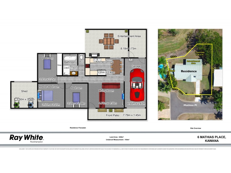 6 Mathias Place, Kawana QLD 4701 Floorplan