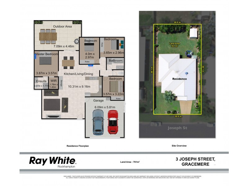 3 Joseph Street, Gracemere QLD 4702 Floorplan