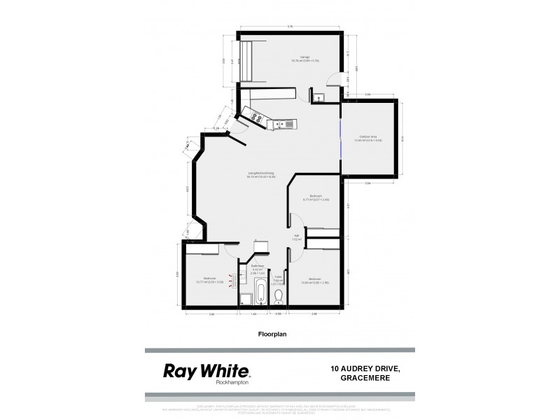 10 Audrey Drive, Gracemere QLD 4702 Floorplan