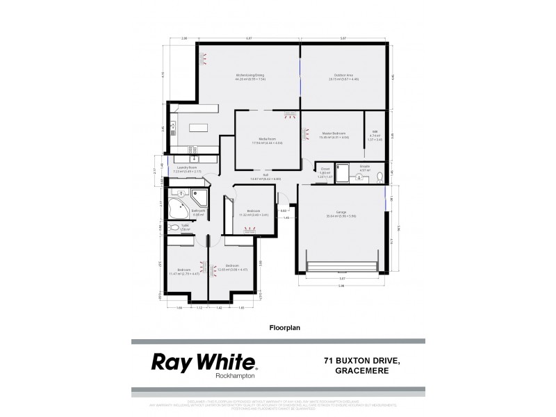 71 Buxton Drive, Gracemere QLD 4702 Floorplan