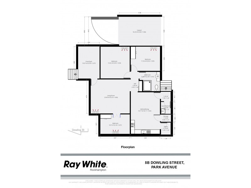 5b Dowling Street, Park Avenue QLD 4701 Floorplan