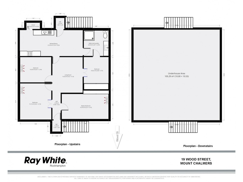 19 Wood Street, Mount Chalmers QLD 4702 Floorplan
