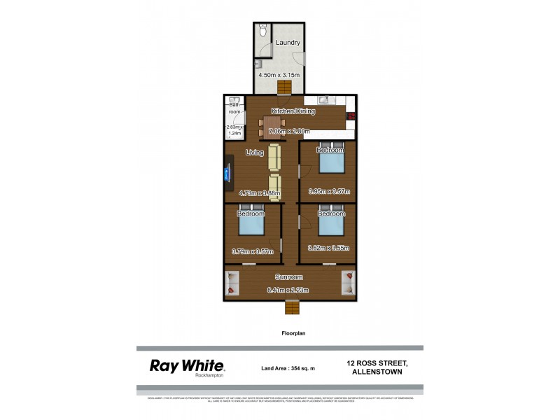 12 Ross Street, Allenstown QLD 4700 Floorplan