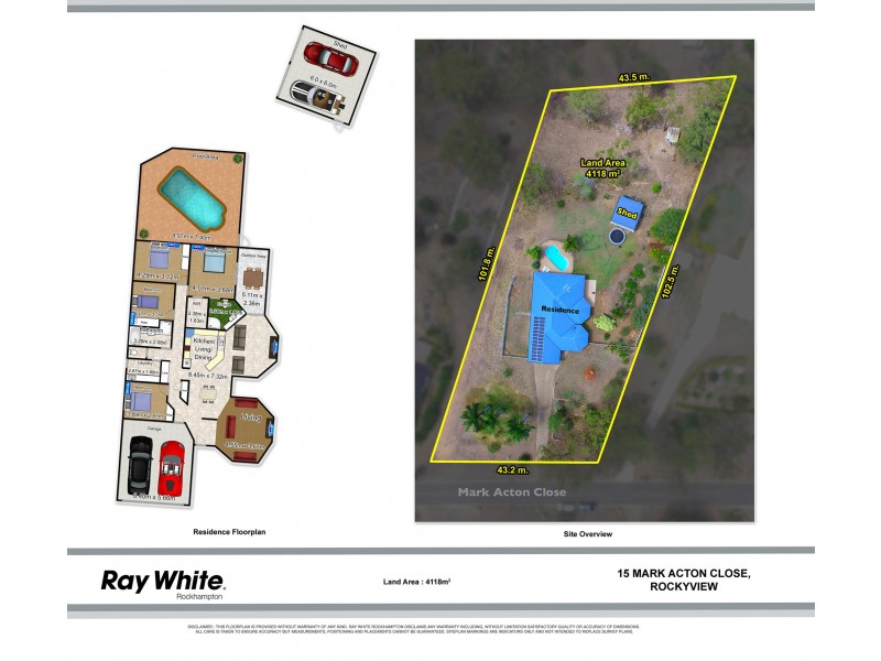 13-15 Mark Acton Close, Rockyview QLD 4701 Floorplan
