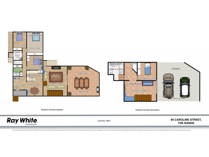 94 Caroline Street, The Range QLD 4700 Floorplan