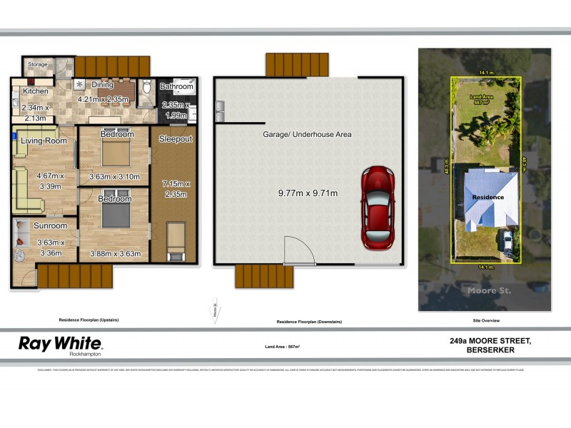 249a Moore Street, Berserker QLD 4701 Floorplan