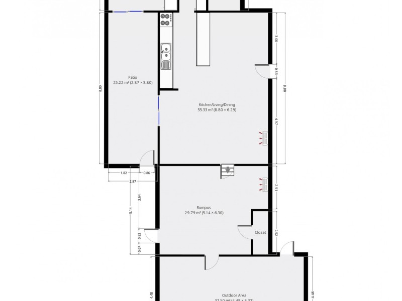 316 Shields Avenue, Frenchville QLD 4701 Floorplan