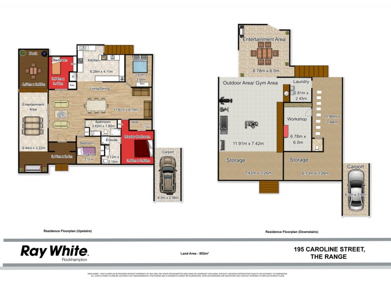 195 Caroline Street, The Range QLD 4700 Floorplan