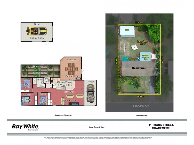11 Thora Street, Gracemere QLD 4702 Floorplan