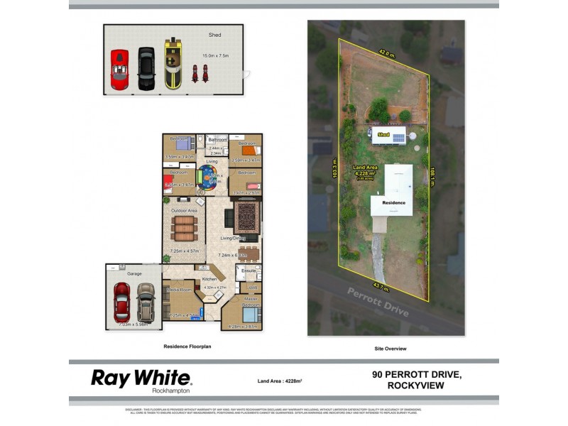 90 Perrott Drive, Rockyview QLD 4701 Floorplan