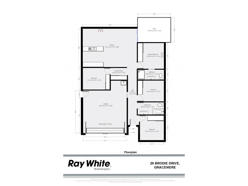 29 Brodie Drive, Gracemere QLD 4702 Floorplan
