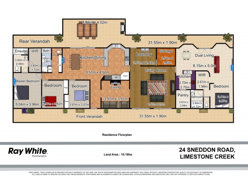 24 Sneddon Road, Limestone Creek QLD 4701 Floorplan