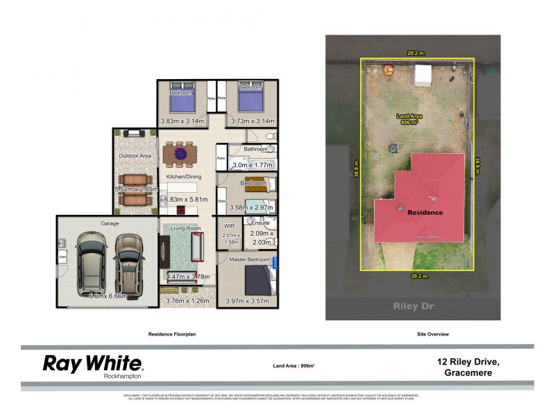 12 Riley Drive, Gracemere QLD 4702 Floorplan