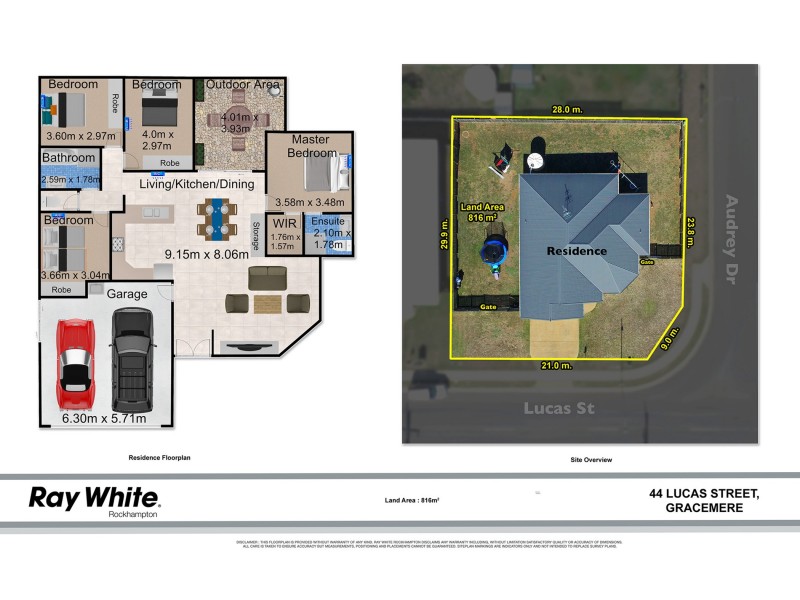 44 Lucas Street, Gracemere QLD 4702 Floorplan
